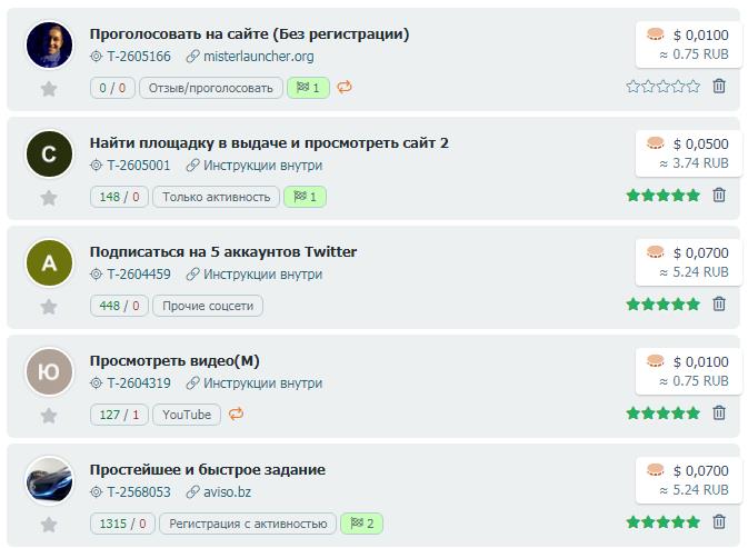 задания сеоспринт