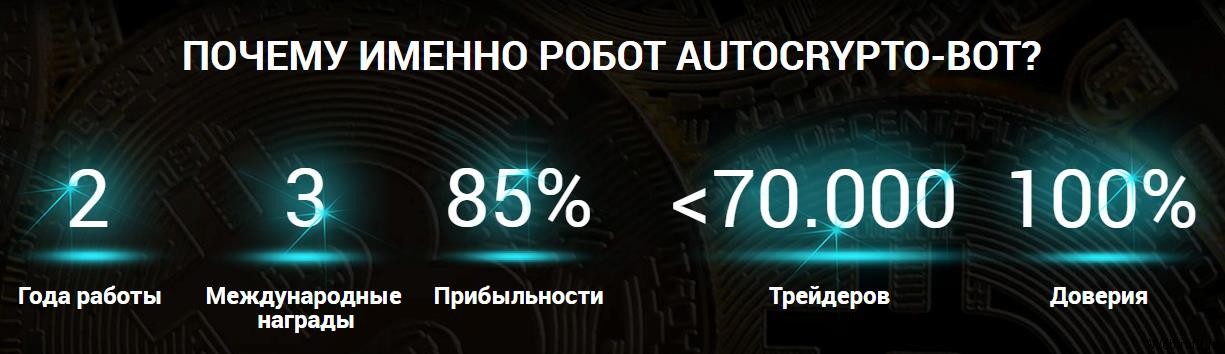 Робот Autocrypto Bot развод или нет, отзывы