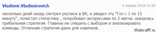 Стратегия ставок на спорт Взлет - голы в первые 15 минут матча