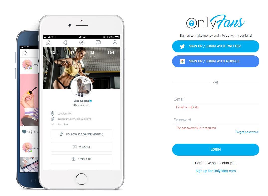 onlyfans с телефона