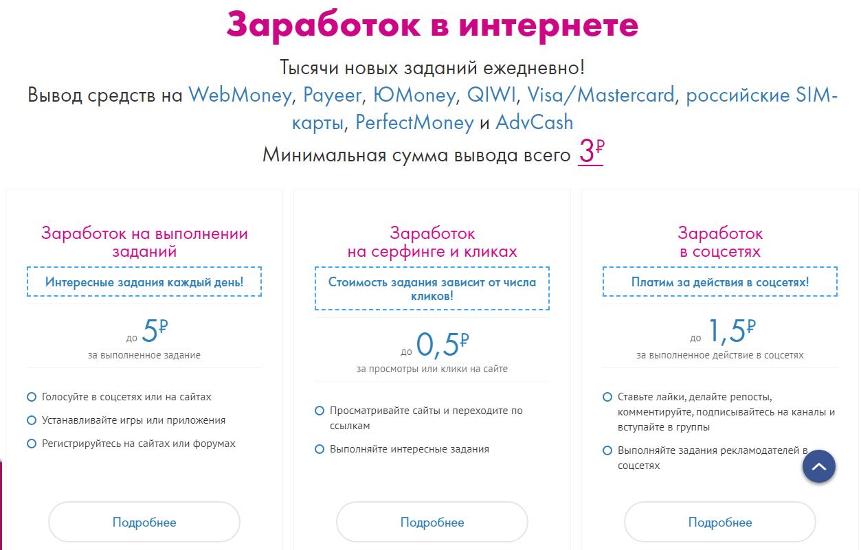 Заработок на просмотре коротких видео без вложений