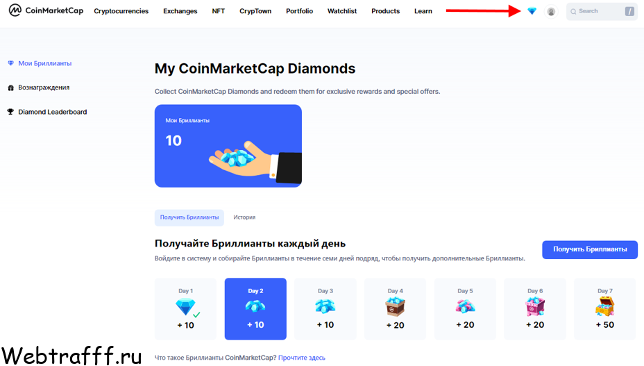 Diamonds Coinmarketcap
