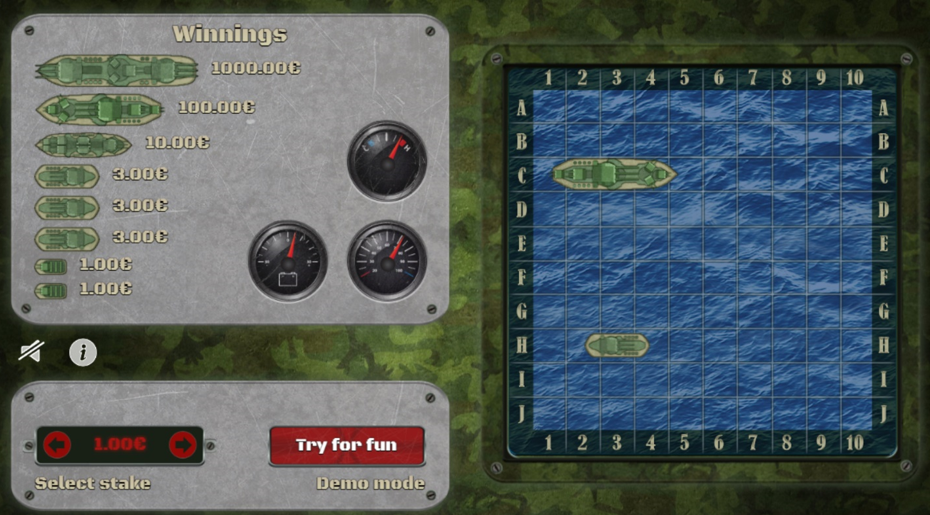 морской бой на 1WIN