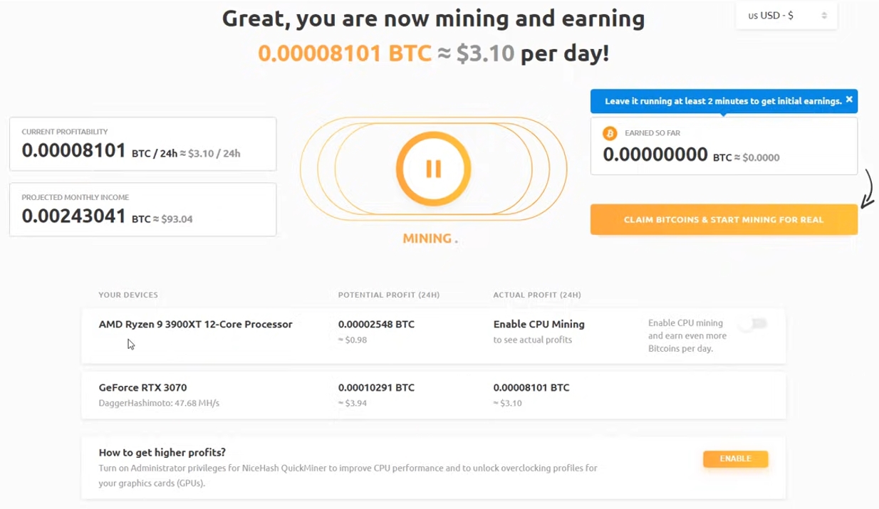 Как заработать 1 Биткоин с нуля без вложений