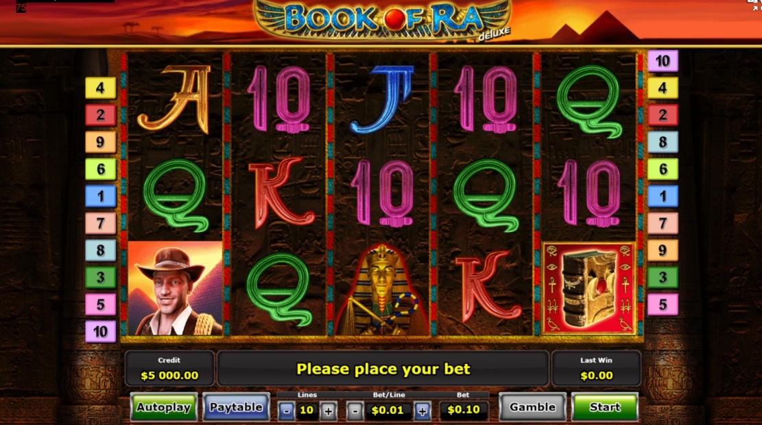 Игровой автомат Book of Ra